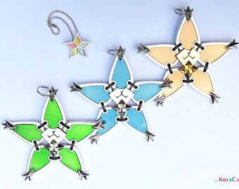 Kingdom Hearts Wayfinder - Charm Necklace (Full 3 Set)