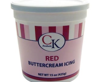 CK Products Red Buttercream Icing 15oz