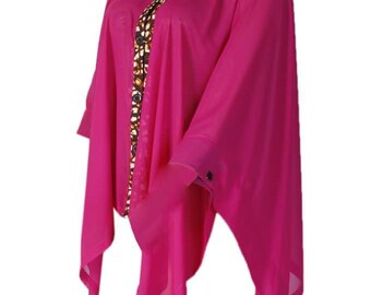 Ankara Ethnic Top, Ankara Poncho, African Poncho, African Top