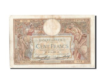 france 100 francs 100 f 1908-1939 ''luc olivier merson'' 1933 km #78c...