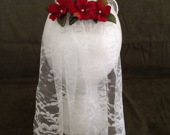 Civil War Victorian Headpiece
