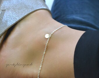 925 sterling silver anklet "XS"