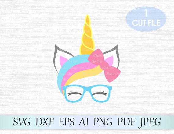 Free Free Unicorn With Glasses Svg 386 SVG PNG EPS DXF File