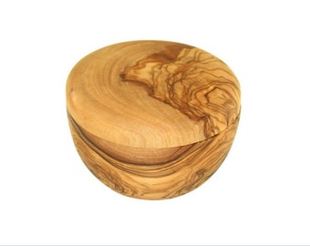 Christmas gift - Christmas present - Olive Wood Sugar Pot / coffe pot / Salt Keeper