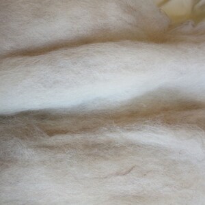 2.0 oz. Alpaca Handcrafted Carded Batt -Natural Blend of 2 Shades of Alpaca Fiber Blended with Merino Silk Top - Browns, Blues & Rusts