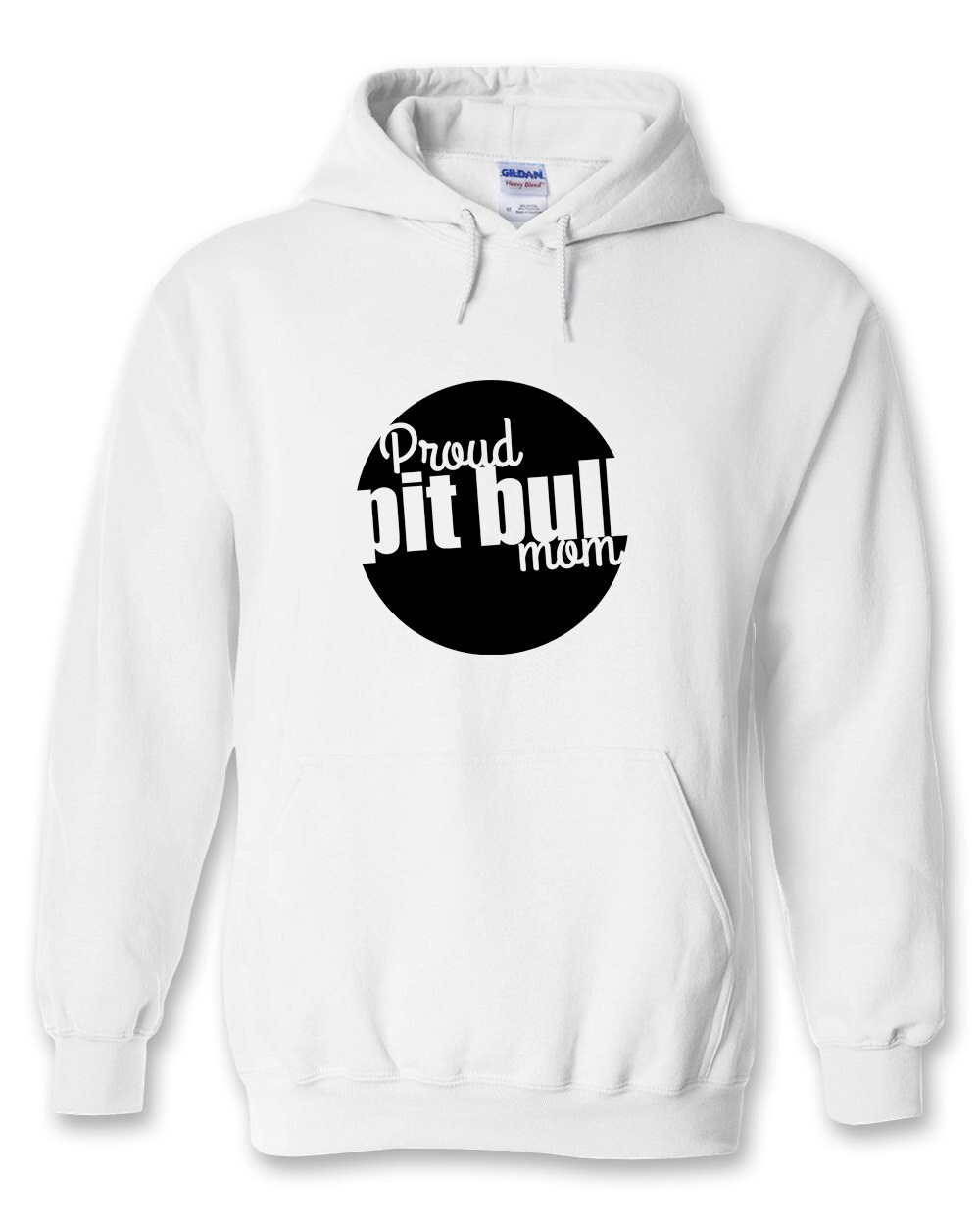 Download Proud Pitbull Mom HOODIE dog lover puppy rescue dog mom