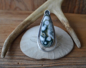 Celestial Series Ocean Jasper Ring size 5.75
