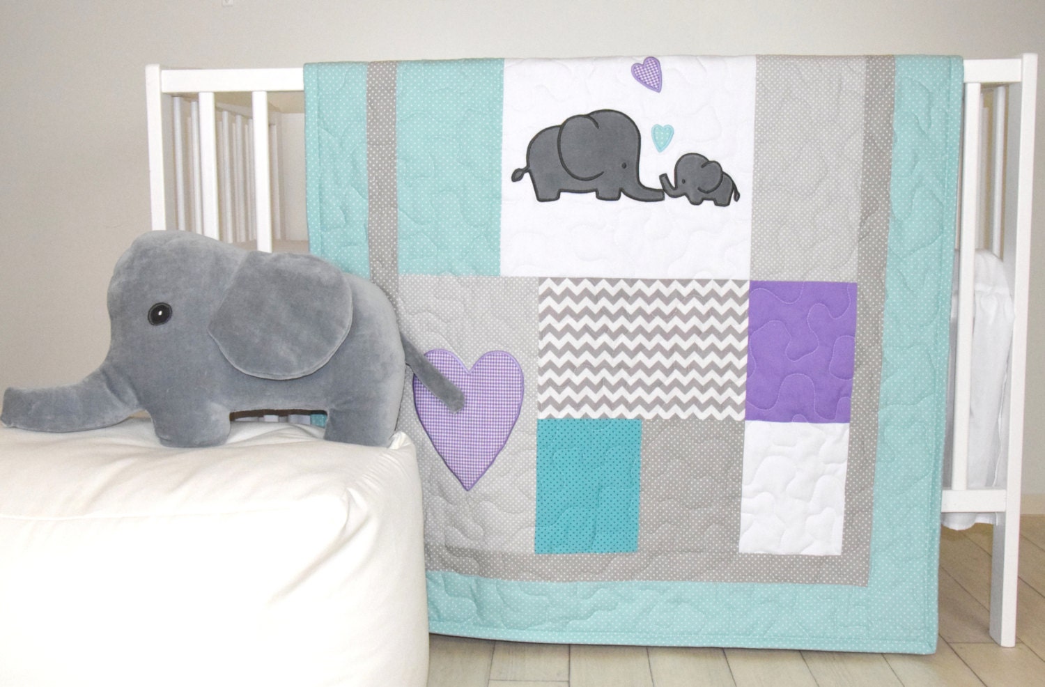 Grey And Teal Safari Crib Bedding Grey And Teal Safari Crib Bedding