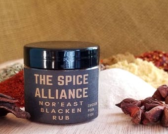 Nor'east Blacken Rub - 2 Ounce Jar