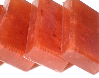 Blood Orange Soap, Red Soap, Maltese Orange Soap, Homemade Soap, Pretty Soap, Bar Soap