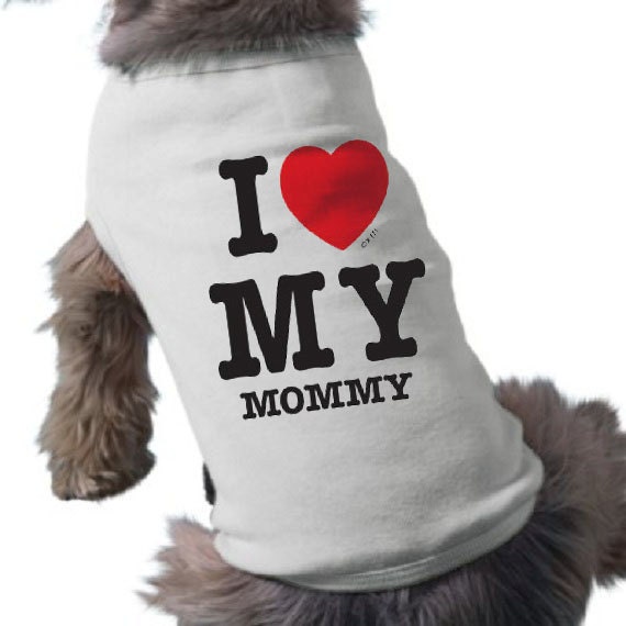 i love my mommy shirt