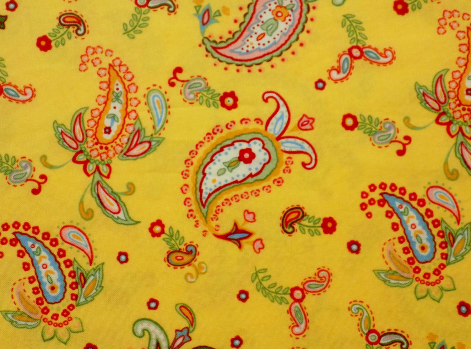 PAISLEY Cotton Printed Fabric by Robert Kaufman Paisley