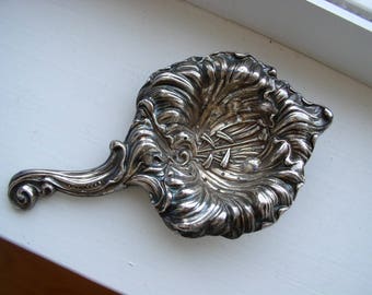 Estate Art Nouveau Sterling Silver Tea strainer