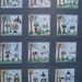 A Man Snowman For All Seasons Fabric Panel