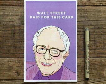 Bernie Sanders Greeting Card