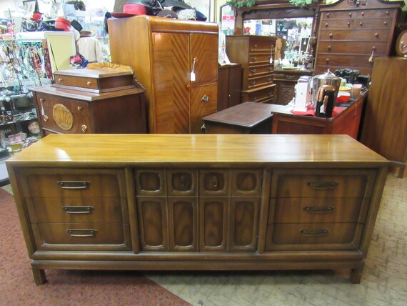 Mid Century dresser or credenza with mirror