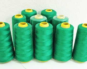 100% Polyester Thread KELLY GREEN