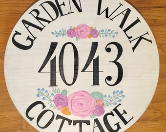 House Name Sign- LOCAL pick up only
