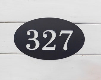 House Number Plaque, Address Sign, Door Number, Metal House Number, Metal Art, Address Number, Number Sign