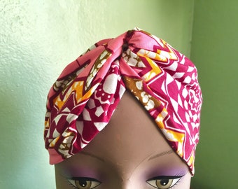 African fabric headband African hair band women's turban headband wax headband knot headband ankara headband