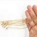 10 pcs DAINTY necklace chain, Brass Chain, Bar Chain, Gold Chain Mignon and Mignon Supply cyber monday 10PCHND-G