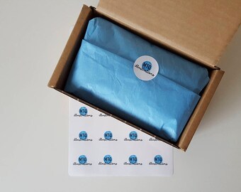 Logo Stickers - Business Stickers/ Labels - Logo Labels - Packaging Stickers - Printed Stickers for Envelopes - Custom Logo Stickers