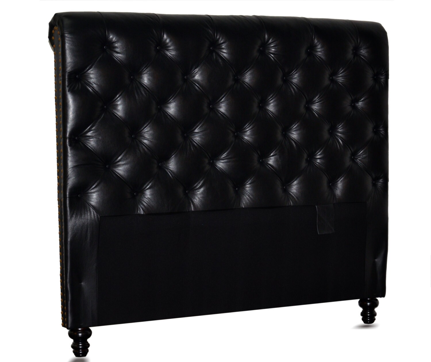 Queen Size Chesterfield Headboard Deep Button or Button less