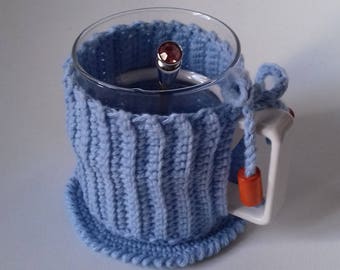 cover with a coaster