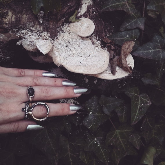 Transmutation Lead to Gold Hand Carved Silver and Brass