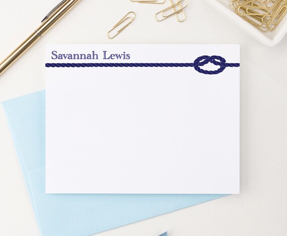 Nautical Stationery Nautical Stationary Personalized