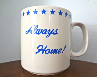 USO Korea "Always Home" Coffee/Tea Mug 1991