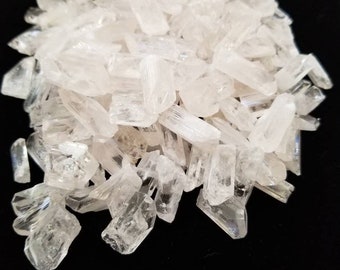 Petite Gemmy Pink Danburite Crystals sold in 10 gram lots - Mexico