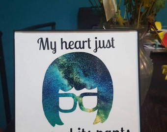 My heart just pooped it's pants, Tina Belcher, bobs burgers, galaxy, print