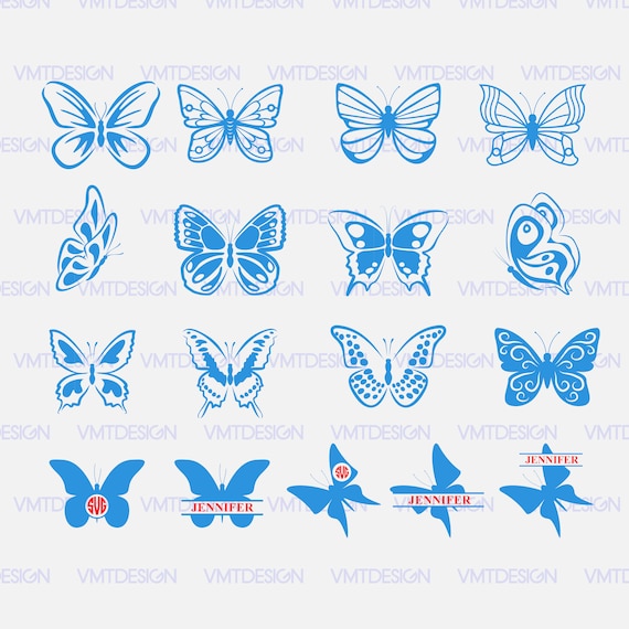 Download Butterfly SVG Butterflies SVG Butterfly monogram SVG