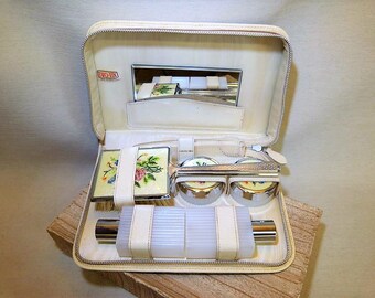1950s Ladies Travelling Set - Pristine Condition