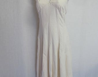 Mexican Cotton Halter Dress Natural cotton Sundress MantaMaya
