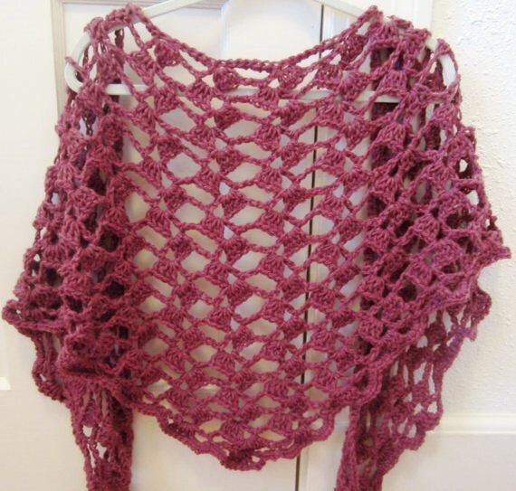 Crochet Pattern Shawl Lace Wrap Scarf