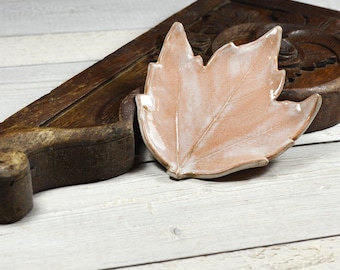 Ceramic Leaf - Spoon Rest - Ring Dish