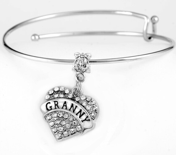 Granny Bracelet Granny Charm Bracelet Granny Jewelry Granny