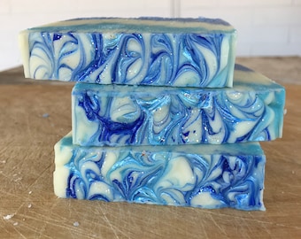 Mermaid Soap / Yuzu Soap / Cold Process Soap / Vegan Soap / Handmade Soap / Bar Soap
