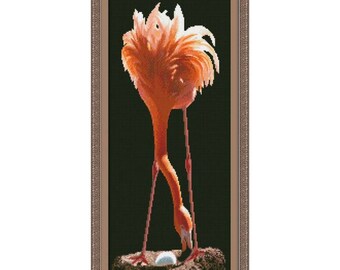 Cross Stitch Kit Flamingo DIY Cross Stitch Set Punto de cruz Point de croix Hand Embroidery Wall Decor Home decor Idea gift