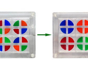Transpa - Moving hole multi-sided puzzle.