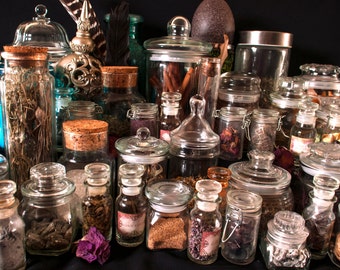 82 Herb Kit/ Witch's Apothecary/ Witch's Cabinet