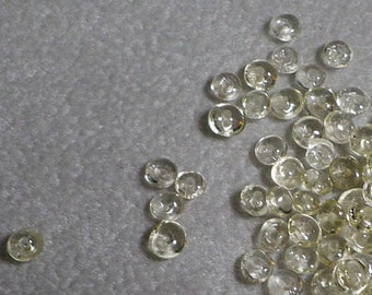 5mm Lemon Quartz Rondelle Beads