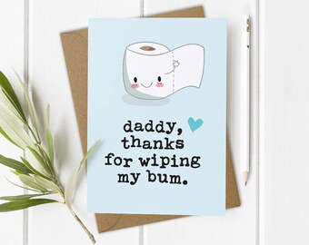 Funny Fathers Day Card, Fathers Day Card, Funny Card for Dad, Funny Father's Day Card, Funny Daddy Card, Funny Dad Birthday Card, Dad Card