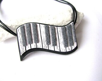 Music lover gift, Music gift, Musician gift, Music teacher gift, Music lover, Piano necklace, Piano lover gift, Music jewelry, Gift for her