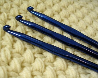 Crochet Hook Aluminum Metal Size 7mm K/L Crochet Tools Crocheting Supplies Large Hook Crochet Needle