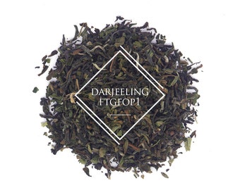 Darjeeling Second Flush FTGFOP1, Loose Leaf Tea, Black Tea