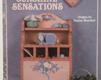 Sunshine Sensations - Vintage Tole painting book
