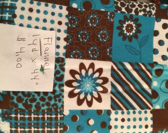 Flannel patchwork fabric , 1 yard